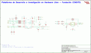 Sub-Circuito Esquemático Modulador FM+RDS, etapa de RF y salida de audio